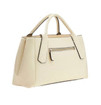 Borsa donna Guess a mano/ tracolla Brooke high society satchel white BS26GU107 BG989706