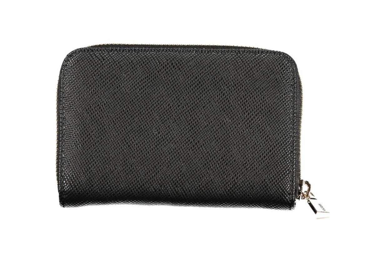 Portafoglio donna Guess zip around Laurel slg black AS25GU06 ZG8500140