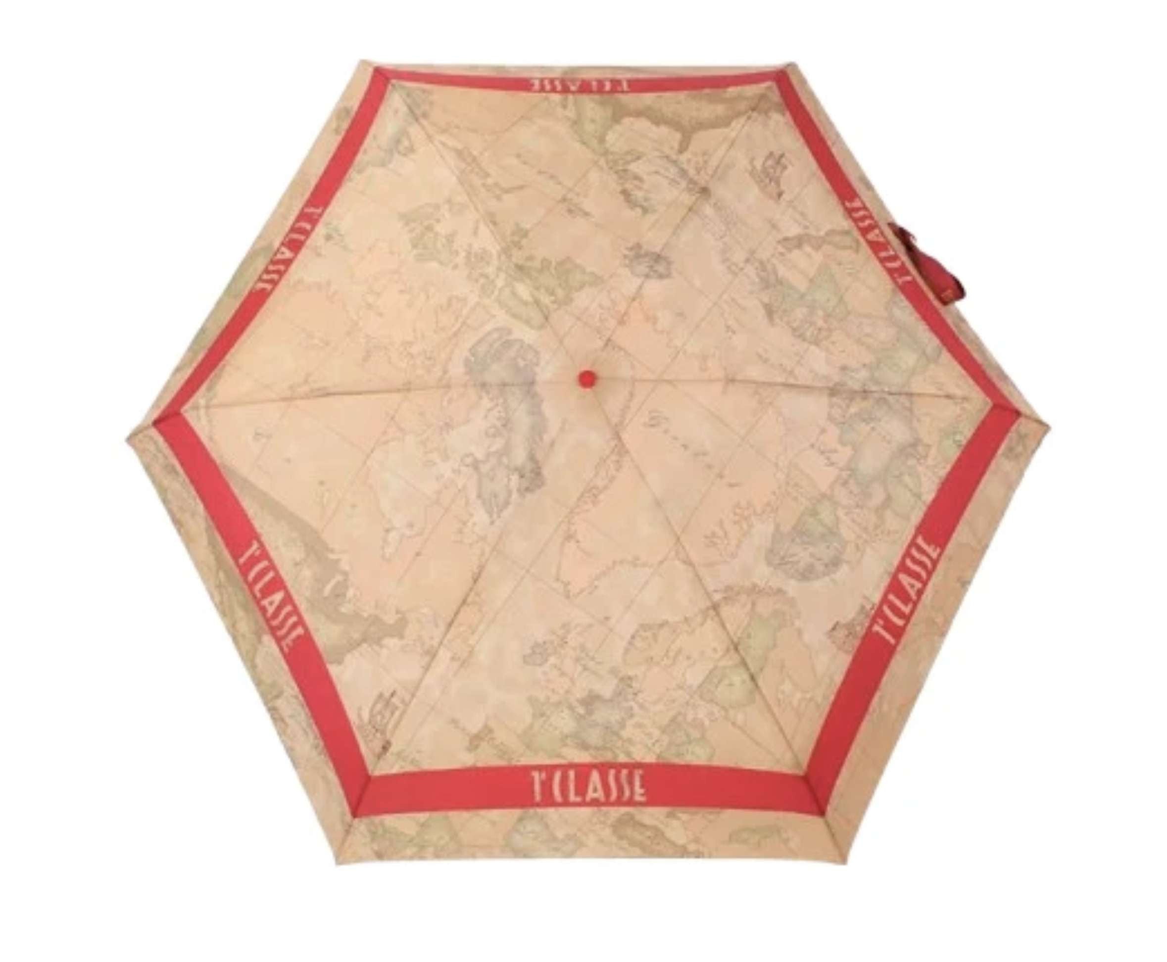 Ombrello Alviero Martini 1A classe retraibile supermini O26PC05 1032 rosso