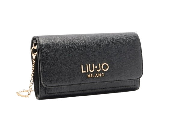 Portafoglio Liu-Jo Caliwen XL Bifold w/c nero A26LJ10 AF5191 E0058