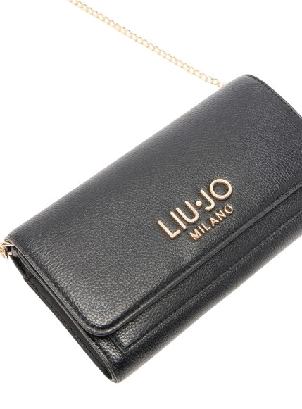 Portafoglio Liu-Jo Caliwen XL Bifold w/c nero A26LJ10 AF5191 E0058