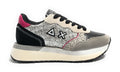 Sneaker Sun68 Big Ally glitter argento D26SU15 Z45212