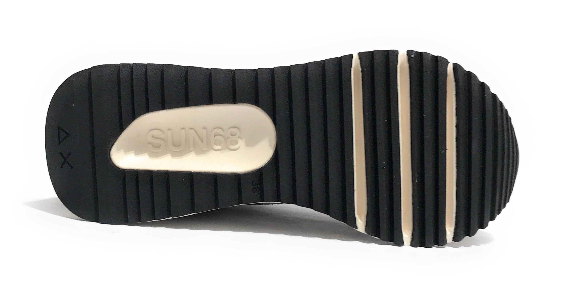 Sneaker Sun68 Big Ally glitter argento D26SU15 Z45212