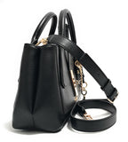Borsa donna Guess a mano/ tracolla Brooke high society satchel black BS26GU08 BG989706