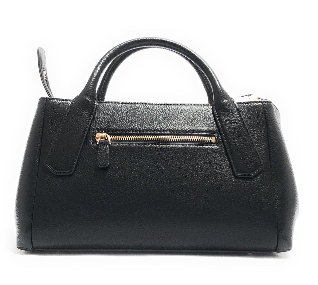 Borsa donna Guess a mano/ tracolla Brooke high society satchel black BS26GU08 BG989706