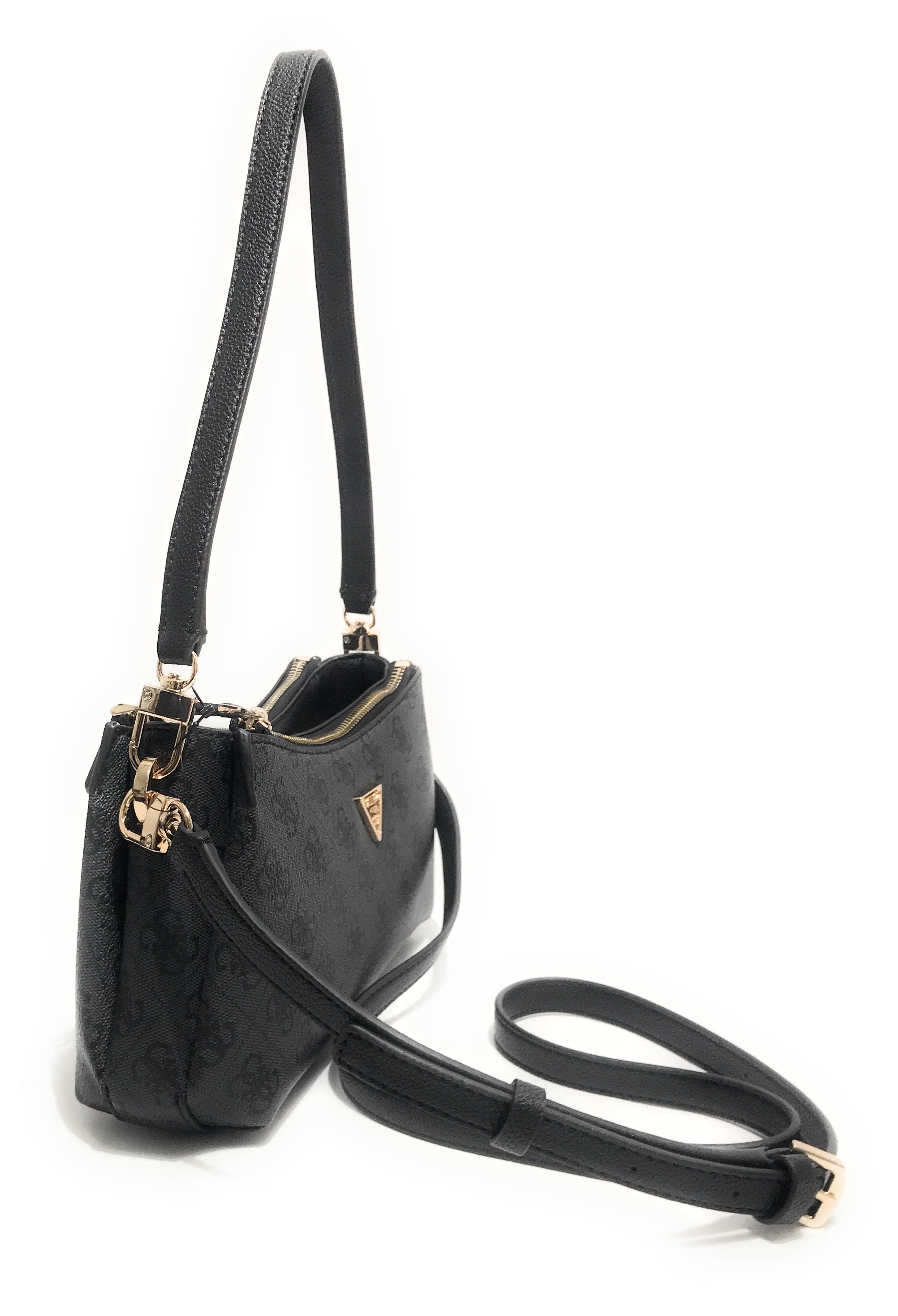 Borsa Guess tracolla Noelle II mini shoulder xbody coal logo BS26GU17 BG967273