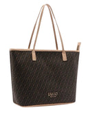 Borsa donna Liu-jo Evrim Tote jacquard testa di moro BS26LJ03 AA6070 T378A