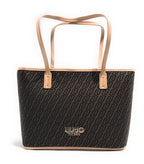 Borsa donna Liu-jo Evrim Tote S jacquard testa di moro BS26LJ09 AA6071 T378A