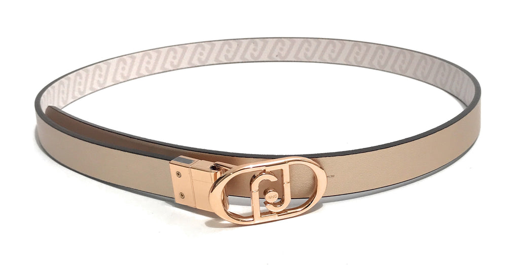 Cintura donna Liu-Jo reversibile hips belt naturale light CS26LJ02 AA6239 ES035