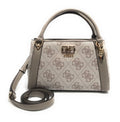 Borsa Guess a mano/ tracolla Karnilla logo girlfriend satchel dark taupe BS26GU27 OS990106