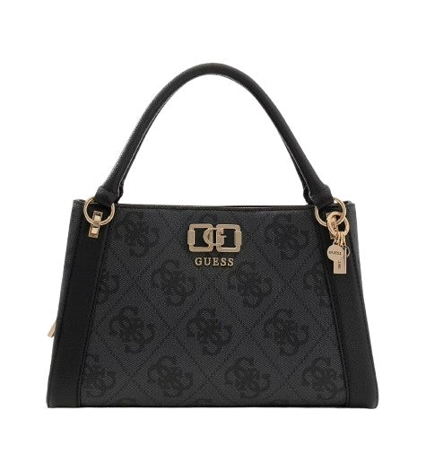 Borsa Guess a mano/ tracolla Karnilla logo girlfriend satchel coal logo BS26GU49 OS990106