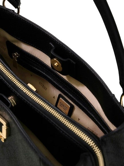 Borsa Guess a mano/ tracolla Karnilla logo girlfriend satchel coal logo BS26GU49 OS990106
