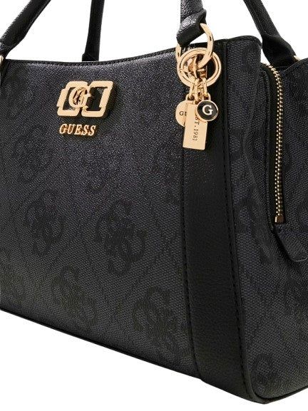 Borsa Guess a mano/ tracolla Karnilla logo girlfriend satchel coal logo BS26GU49 OS990106