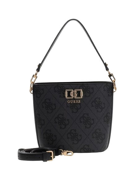 Borsa Guess donna a mano/tracolla Karnilla logo coal logo BS26GU57 OS990101