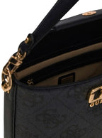Borsa Guess donna a mano/tracolla Karnilla logo coal logo BS26GU57 OS990101