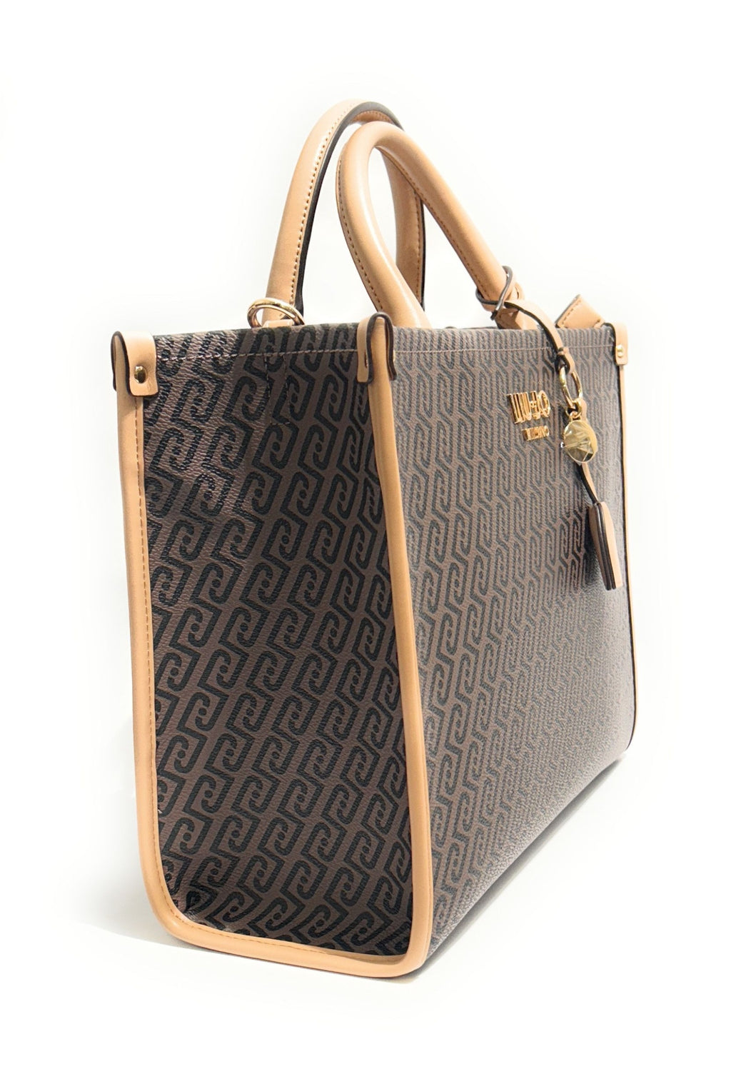 Borsa donna Liu-jo M Tote Ridhi testa di moro/ beige BS26LJ31 AA6206 E1092