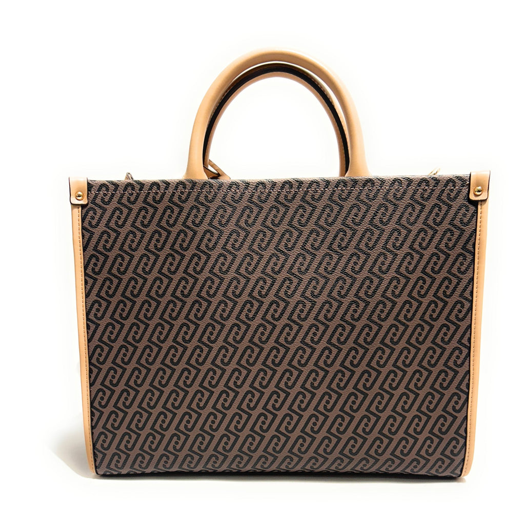 Borsa donna Liu-jo M Tote Ridhi testa di moro/ beige BS26LJ31 AA6206 E1092