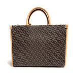 Borsa donna Liu-jo M Tote Ridhi testa di moro/ beige BS26LJ31 AA6206 E1092