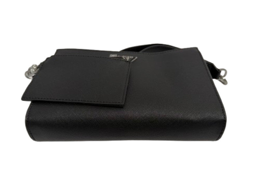 Borsa Guess tracolla uomo Milano crossbody top zip nero UBS26GU13 HMMISAP6157
