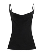 Top donna Guess in satin black ES26GU25 W6RH55WJ732