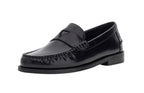 Scarpe uomo mocassino Guess in pelle Rossio nero US26GU15 FMPROSLEA14