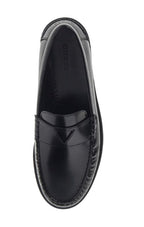 Scarpe uomo mocassino Guess in pelle Rossio nero US26GU15 FMPROSLEA14