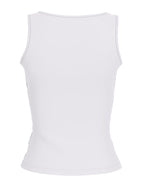 Top donna Guess canotta Tank 4G all over bianco ES26GU47 W6GP10K2932 G011
