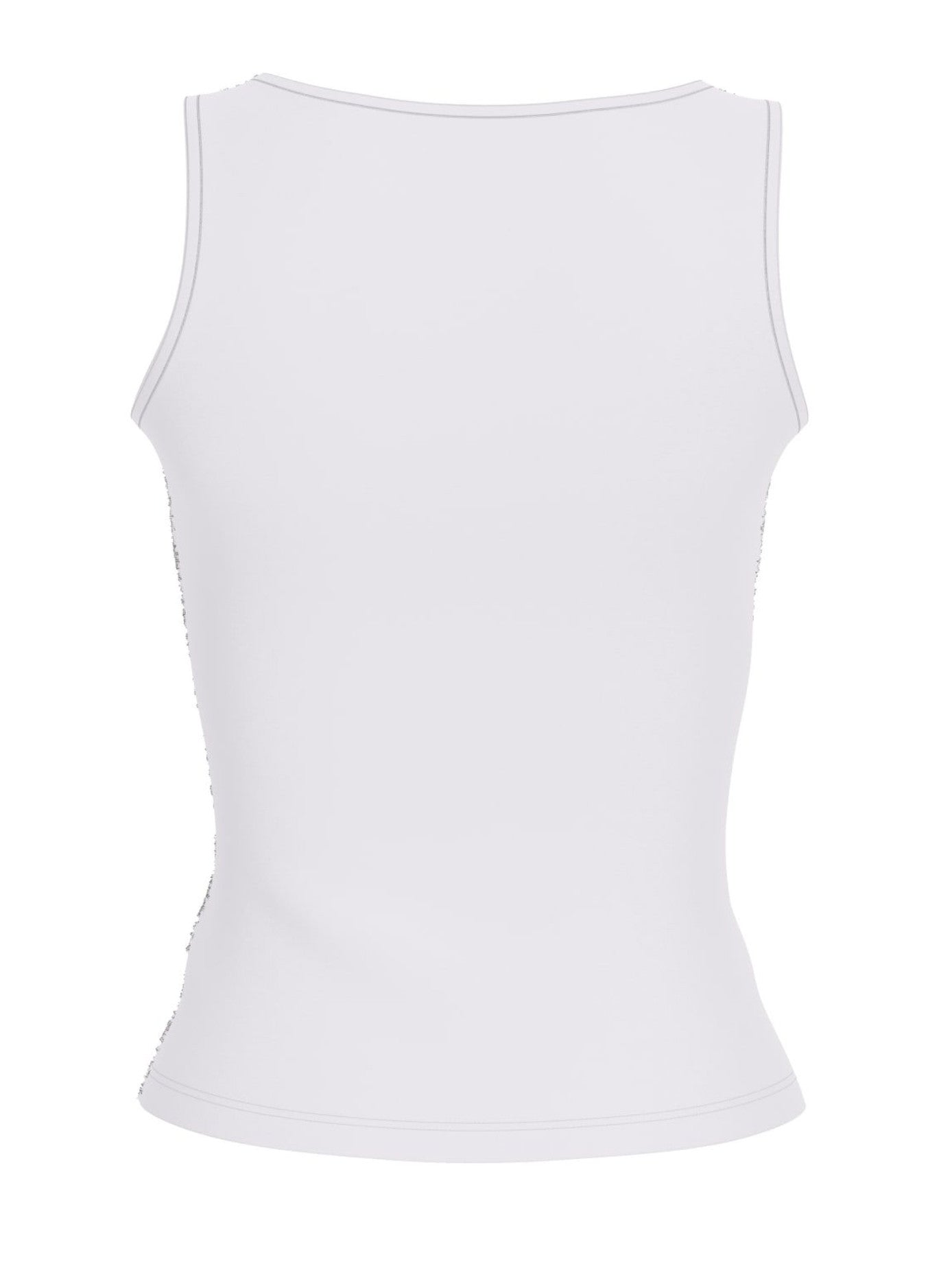 Top donna Guess canotta Tank 4G all over bianco ES26GU47 W6GP10K2932 G011