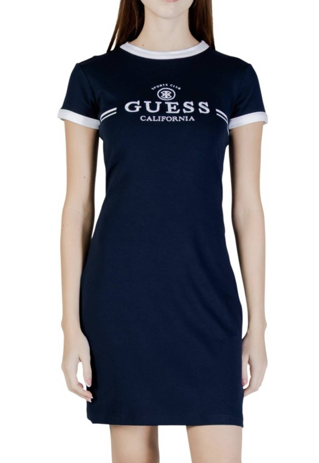 Abito donna Guess Mila short dress blu navy ES26GU54 V6GK05K2988 A71W