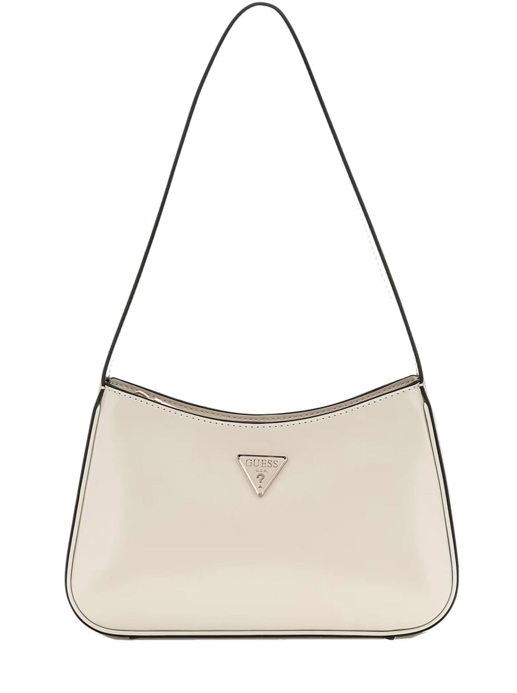 Borsa donna Guess Arnela top zip shoulder bag a spalla bone BS25GU31 NG949617