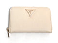 Portafoglio donna Guess zip around Laurel slg bone AS25GU11 ZG8500140