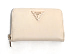 Portafoglio donna Guess zip around Laurel slg bone AS25GU11 ZG8500140
