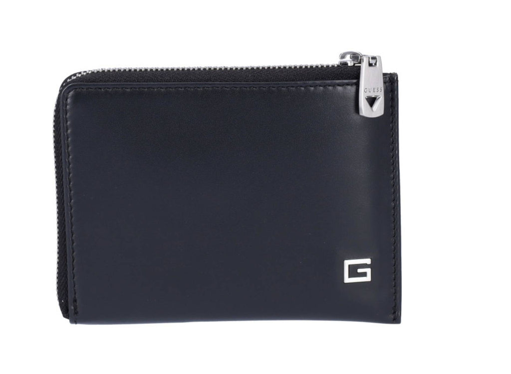 Portafoglio Guess Madrid zipper card holder nero GS25GU01 SMMAGSLEA26