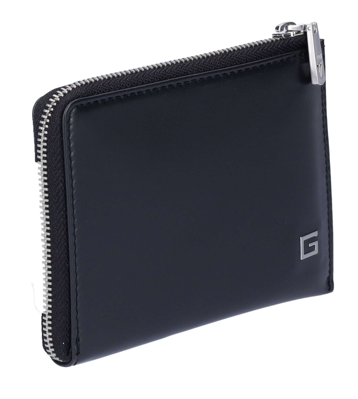 Portafoglio Guess Madrid zipper card holder nero GS25GU01 SMMAGSLEA26