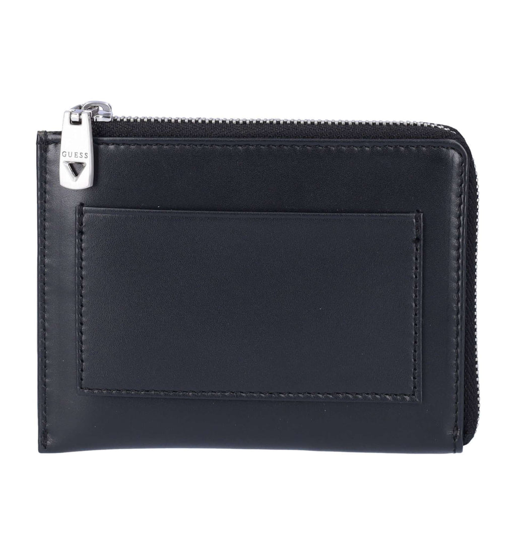 Portafoglio Guess Madrid zipper card holder nero GS25GU01 SMMAGSLEA26