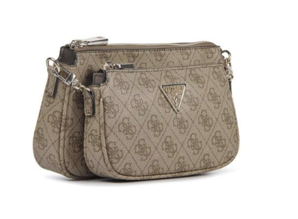 Borsa Guess Noelle mini Pouch crossbody latte logo/ brown BS25GU114 BG787971