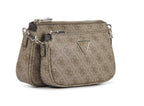 Borsa Guess Noelle mini Pouch crossbody latte logo/ brown BS25GU114 BG787971