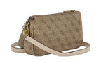 Borsa Guess Noelle mini Pouch crossbody latte logo/ brown BS25GU114 BG787971