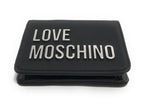 Portafoglio donna Love Moschino a libretto nero/nikel A26MO07 JC5612