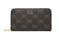 Portafoglio Liu-Jo Caliwen XL zip around marrone/nero A26LJ22 AF5170 E0668