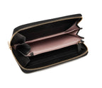 Portafoglio Liu-Jo Caliwen XL zip around marrone/nero A26LJ22 AF5170 E0668