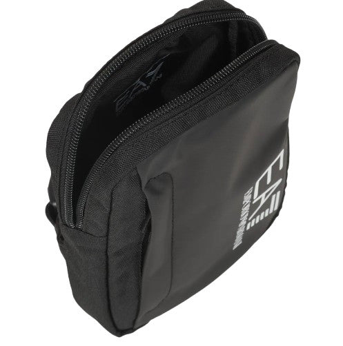 Borsa tracolla uomo EA7 Emporio Armani black/white logo UB26EA06 7X000058 AF19722