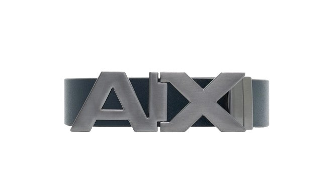 Cinta uomo Armani Exchange reversibile navy/dark gull gray C26AX06 951058 CC505 MB032
