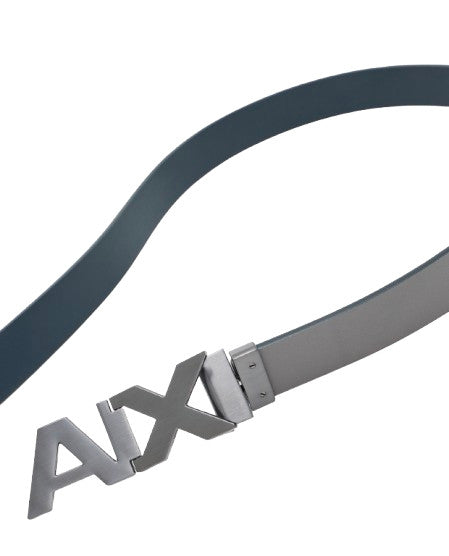 Cinta uomo Armani Exchange reversibile navy/dark gull gray C26AX06 951058 CC505 MB032