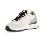 Scarpe Sun68 sneaker Stargirl glitter logo bianco panna D26SU12 Z45217
