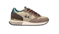 Scarpe Sun68 sneaker Stargirl glitter logo beige scuro D26SU13 Z45217