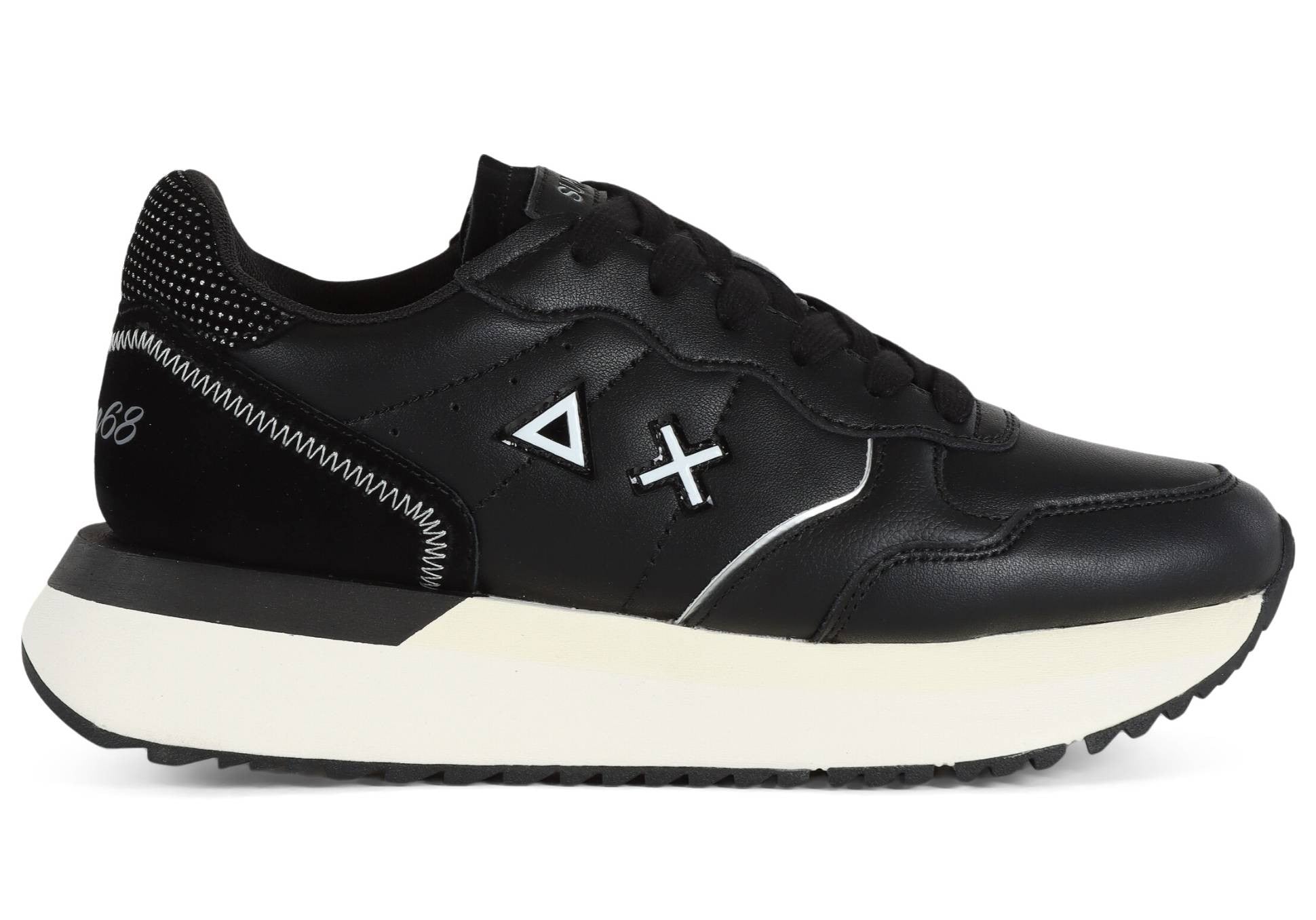 Sneaker running Sun68 Big Ally nero donna D26SU14 Z45211