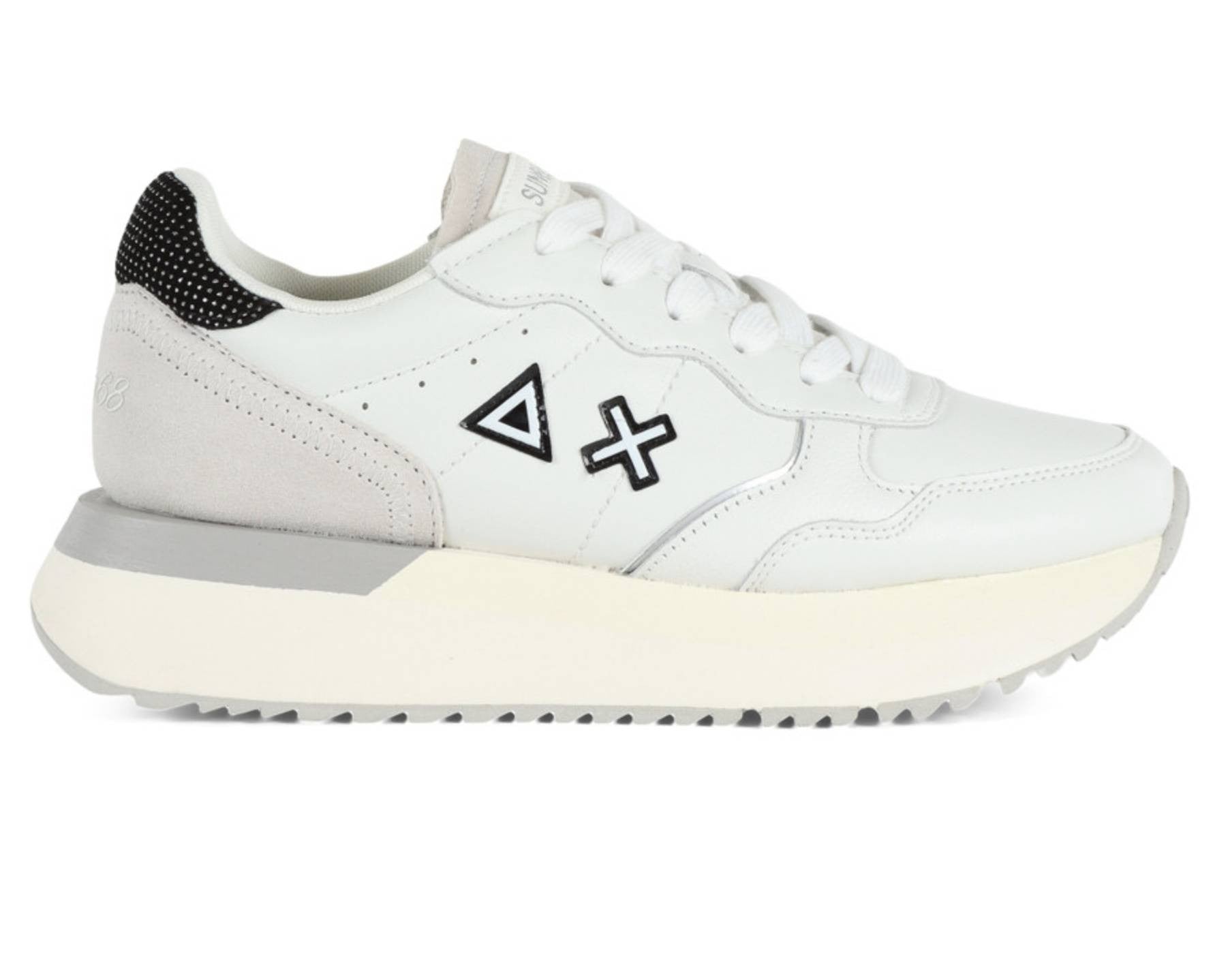 Sneaker running Sun68 Big Ally bianco panna donna D26SU16 Z45211