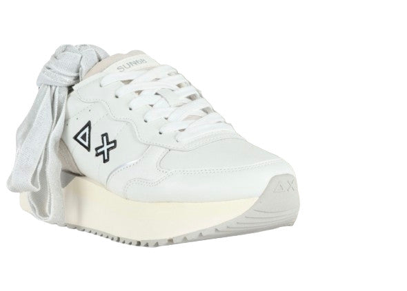 Sneaker running Sun68 Big Ally bianco panna donna D26SU16 Z45211