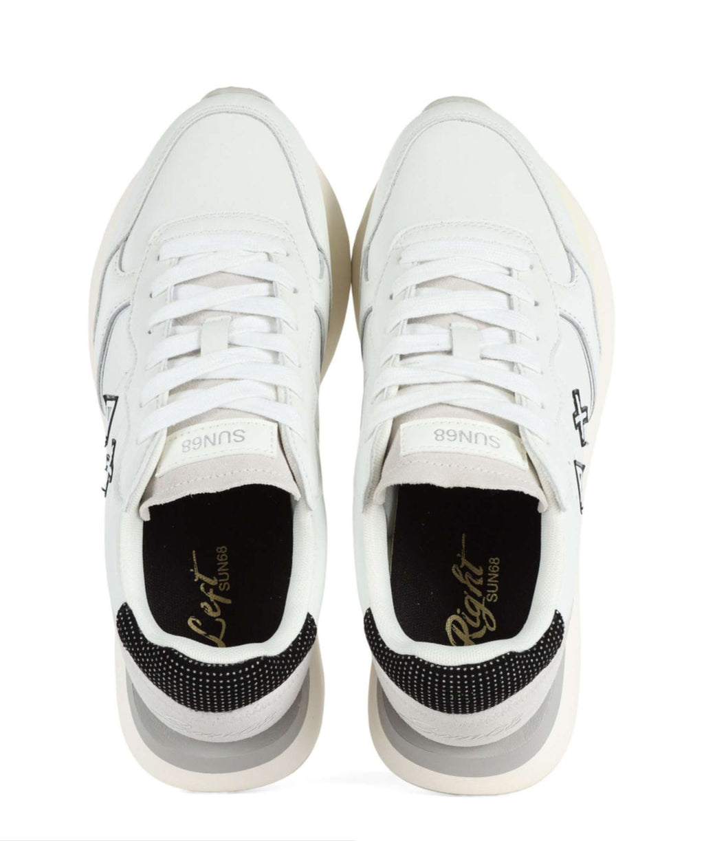 Sneaker running Sun68 Big Ally bianco panna donna D26SU16 Z45211